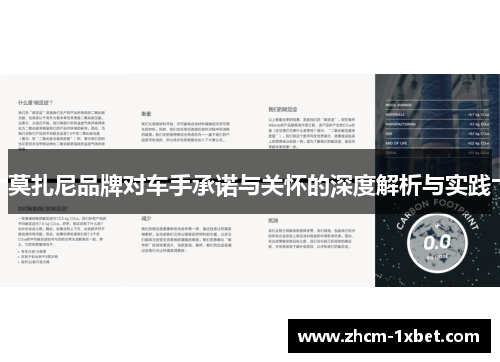 莫扎尼品牌对车手承诺与关怀的深度解析与实践